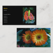 bloem visitekaartje (Voorkant / Achterkant)