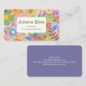 Bloem Visitekaartje (Voorkant / Achterkant)