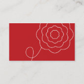 Bloem Visitekaartje (Achterkant)