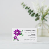 Bloem Visitekaartjes (Staand voorkant)