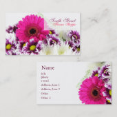 Bloem Visitekaartjes (Voorkant / Achterkant)