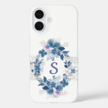 Bloem Vlinder Botanisch Hoesje voor Telefoon