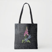 Bloem & Vlinder Botanisch Tote Bag (Voorkant)