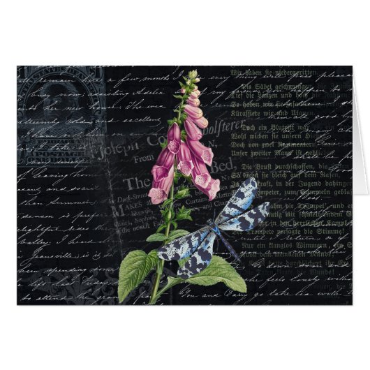 Bloem & Vlinder Botanische Kaart (Voorkant Horizontaal)