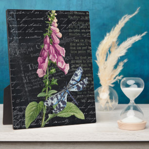   Bloem & Vlinder Botanische Tafel Fotoplaat