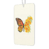 Bloem Vlinder met Gele California Klaproos Luchtverfrisser (Links)