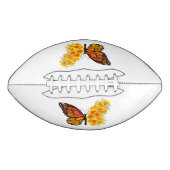 Bloem vlinder met gele Californische pap American Football (Voorkant)