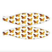 Bloem vlinder met gele Californische pap Basketbal (Panelen)