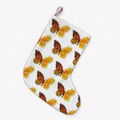 Bloem vlinder met gele Californische pap Kleine Kerstsok (Voorkant (Hangend))