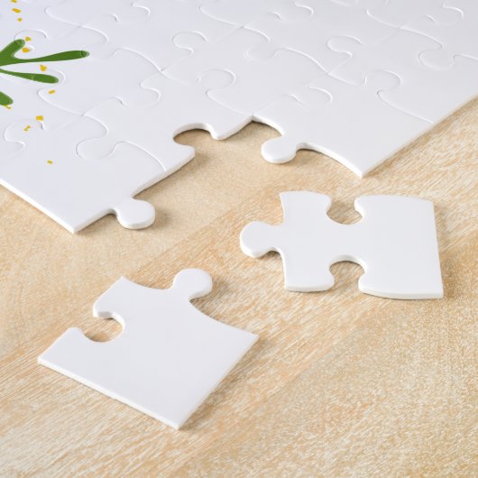 Bloem vlinder met gele Californische pap Legpuzzel (Zijkant)