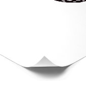 Bloem vlinder met gele Californische pap Perfect Poster (Hoek)