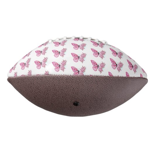 Bloem Vlinder met Roze Sakura American Football (Gedraaid 270)
