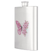 Bloem Vlinder met Roze Sakura Flacon (Links)