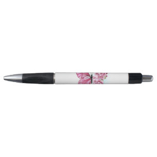 Bloem Vlinder met Roze Sakura Pen