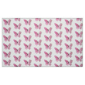 Bloem Vlinder met Roze Sakura Stof (Fat Quarter)