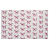 Bloem Vlinder met Roze Sakura Stof (Fat Quarter)