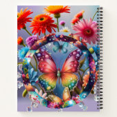 Bloem Vlinder Notitieboek (Achterkant)