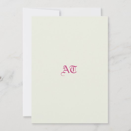 Bloem Vlinder Save The Date (Achterkant)