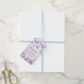 Bloem Vlinder Verjaardag Cadeau Labels Cadeaulabel (Met Touw)