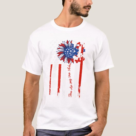 Bloem Vlinder VS Met T-shirt (Voorkant)
