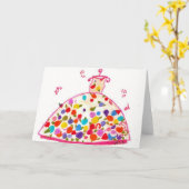 Bloem voor de kleding van het Mamma Kaart (Gele Bloem)
