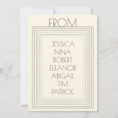 Bloem Vredesteken Moderne Boheemse Bloemen Meisjes Bedankkaart