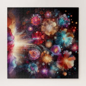 Bloem Vuurwerk Legpuzzel (Horizontaal)