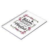 bloem waar je bent geplant notitieboek (Linkerzijde)