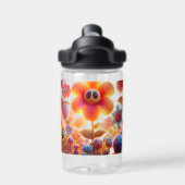 bloem waterfles (Achterkant)