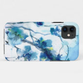 Bloem waterverf Case-Mate iPhone case (Achterkant (horizontaal))