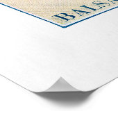 Bloem Waterverf Poster (Hoek)