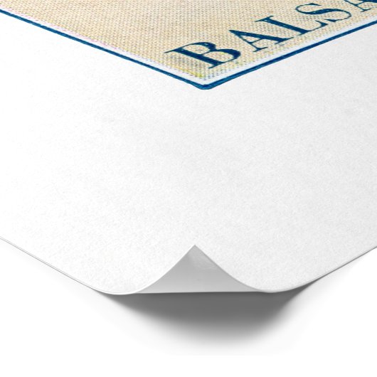 Bloem Waterverf Poster (Hoek)