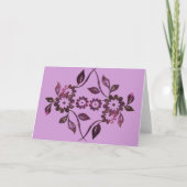 Bloem Wenskaart Kaart (Voorkant)