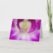 Bloem Wenskaart Kaart (Voorkant)