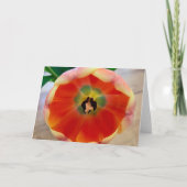 Bloem Wenskaart Kaart (Voorkant)