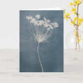 Bloem Wenskaart Leeg Binnen Kaart (Gele Bloem)