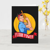 Bloem Wer - Grappige Bakken & Gebak Banketbakker - Kaart (Gele Bloem)