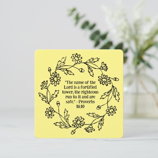 Bloem werveling bloemenkrans religieuze blanco (Staand voorkant)