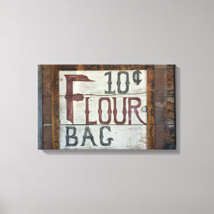 bloem Westerne winkel foto Canvas Afdruk