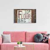  bloem Westerne winkel foto Canvas Afdruk (Insitu (Woonkamer))