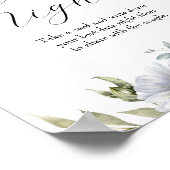 Bloem Wilde Bloem | Weide Bloemen Date Night Ideeë Poster (Hoek)
