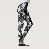 Bloem Witte Kant Leggings (Rechts)