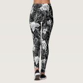 Bloem Witte Kant Leggings (Achterkant)