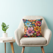 Bloem Worp Kussen (Stoel)