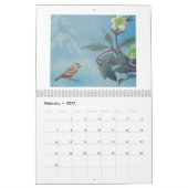 Bloem zand Fauna 2026 Muurkalender Kalender (Feb 2027)