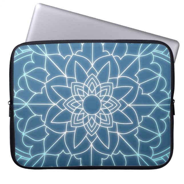 Bloem | Zazzle_Growshop. Laptop Sleeve (Voorkant)