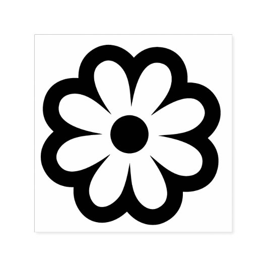 Bloem Zelfinktende Stempel (Design)