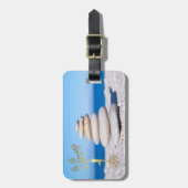 Bloem, Zen Stones, Gold Tree Silhouette Bagagelabel (Voorkant verticaal)