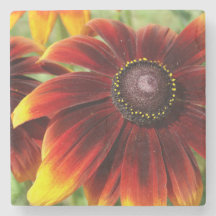 Bloem Zomer foto Marmeren Steen Onderzetter