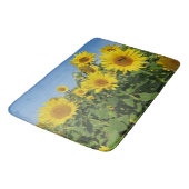 bloem, zon, plant, natuur, zomer, bloem, badmat (Gekanteld)